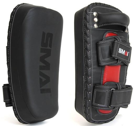[100-AM14] Smai Thai Pads Elite, Black-Red
