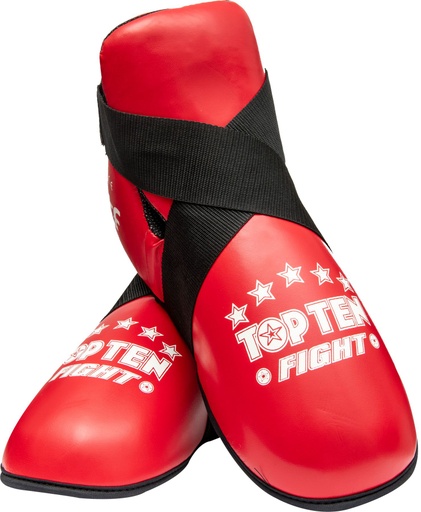 Top Ten Fußschutz WAKO Fight, Rot