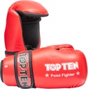 Top-Ten Pointfighter Handschuhe WAKO, Red
