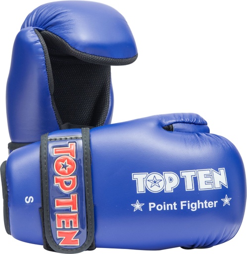 Top-Ten Pointfighter Handschuhe WAKO, Blue