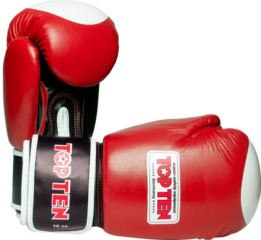 [2011-R] Top Ten Boxing Gloves WAKO, Red