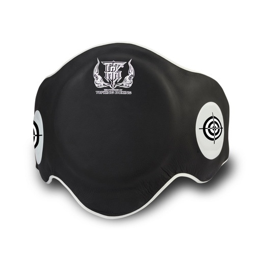 Top King Belly Pad, Black-White