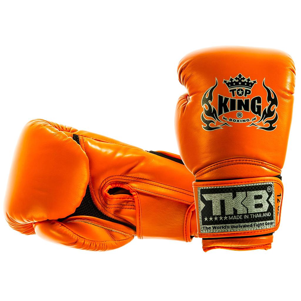 Top King Boxing Gloves Super Air, Neon Orange