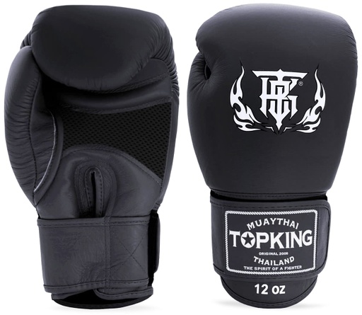 Top King Boxing Gloves Ultimate Air, Black