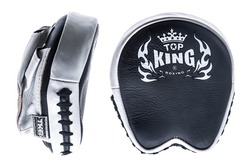 [TKFMP-S-W] Top King Punch Mitts Mini Professional, White-Black