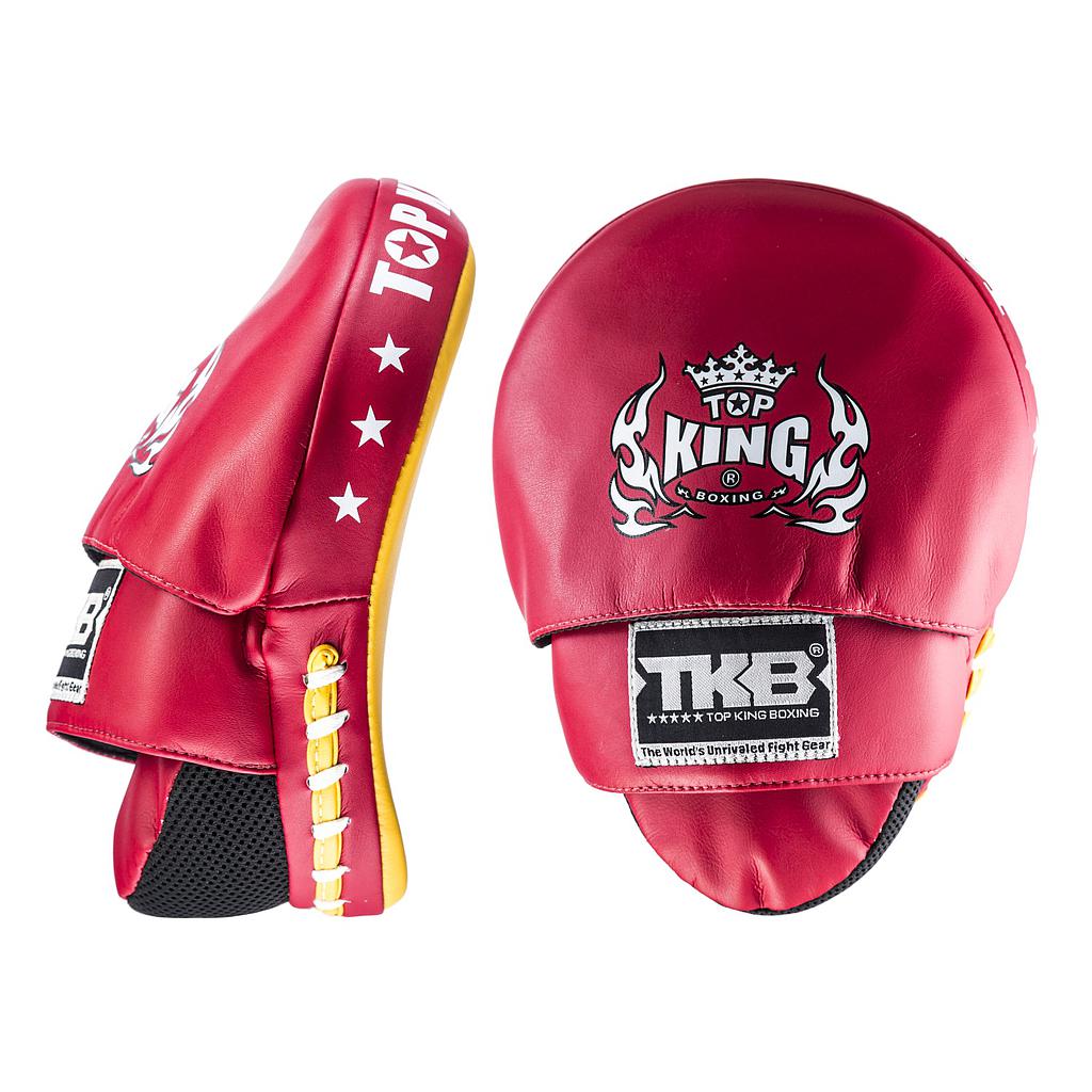 Top King Punch Mitts Super, Red-Yellow