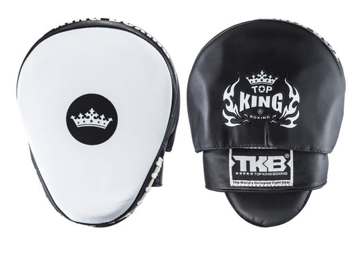 [TKFMS-S-W] Top King Punch Mitts Super, Black-White