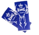 Top King Fußbandagen Tribal, Blau