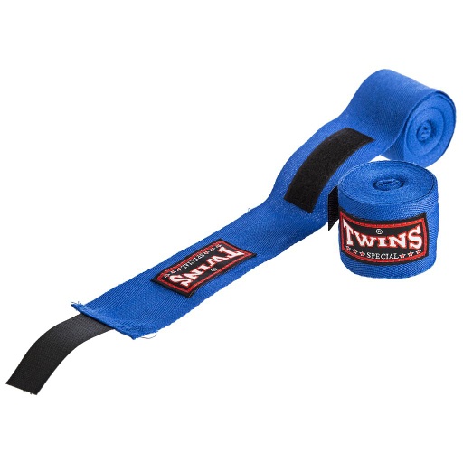 [CH-1-B] Twins Boxbandage CH1 5m Baumwolle Unelastisch, Blau