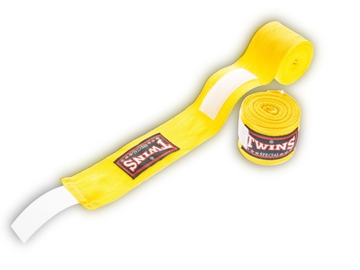 [CH-1-GE] Twins Boxbandage CH1 5m Baumwolle Unelastisch, Gelb