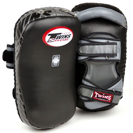 [KPL-12-S-G-M] Twins Thai Pads KPL-12 M, Black-Gray