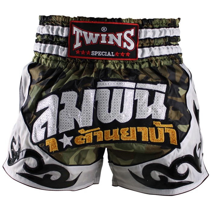 Nakarad Kid Muay Thai Boksbroek 2 Jaar Oud - 10 Jaar, Wit/Rood, XS (5-6Y