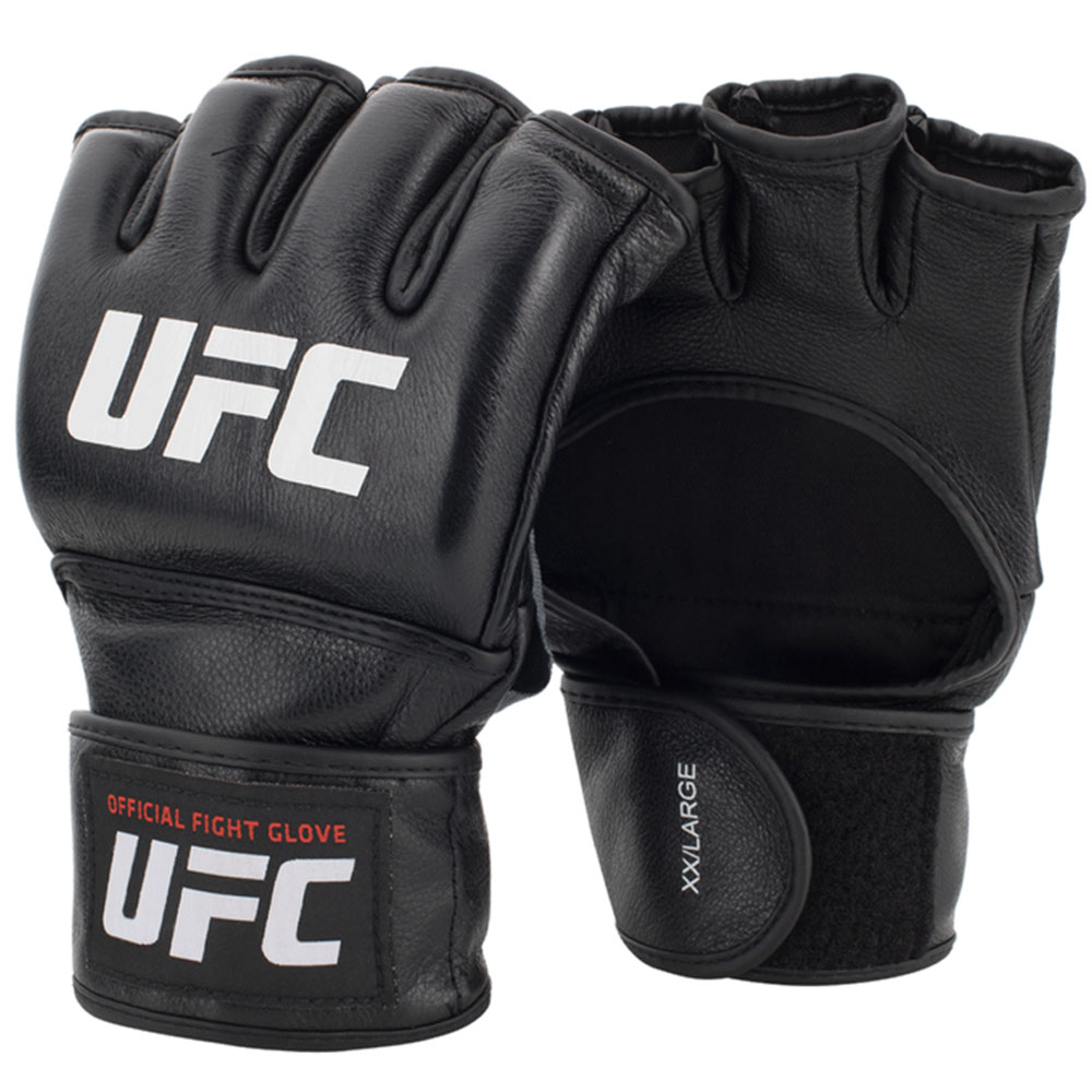 UFC MMA Handschuhe offizielles Wettkampfmodell, Schwarz