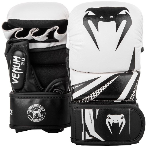 Venum MMA Sparring Gloves Challenger 3.0, White-Black