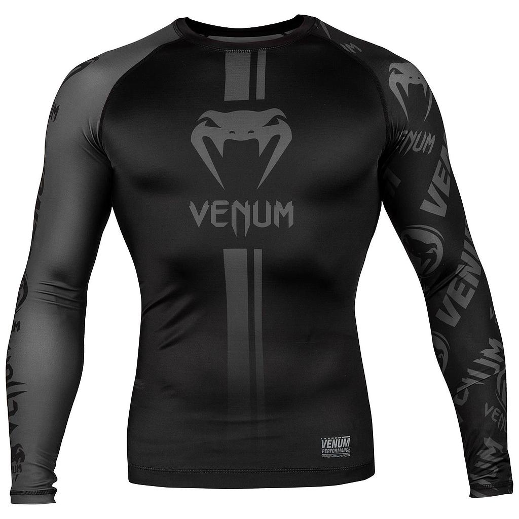 Venum Logos Rash Guard, lange Ärmel