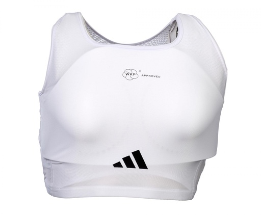 adidas Damen Brustschutz WKF, Weiß