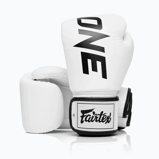 Fairtex Boxing Gloves X ONE Championship, White