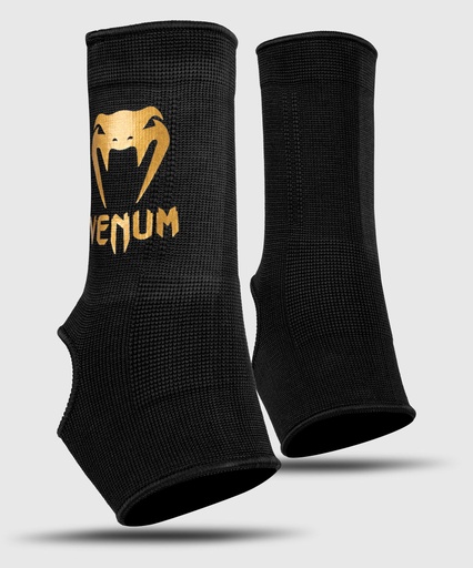 SALE 181 Venum Fußbandagen, Schwarz-Gold