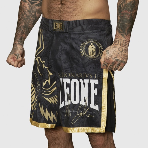 Leone Fight Shorts Legionarivs II, Black-Sand