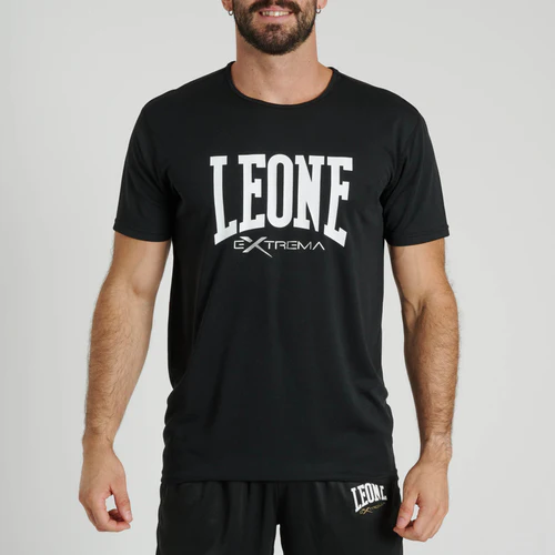 Leone T-Shirt Logo, Schwarz