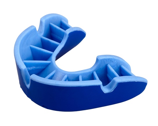 [892189002-B-HB] Opro Mouth Guard Silver Junior, Blue