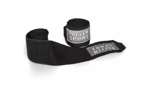 [250801000-S] Paffen Sport Boxbandagen Kids 1,5m, Schwarz