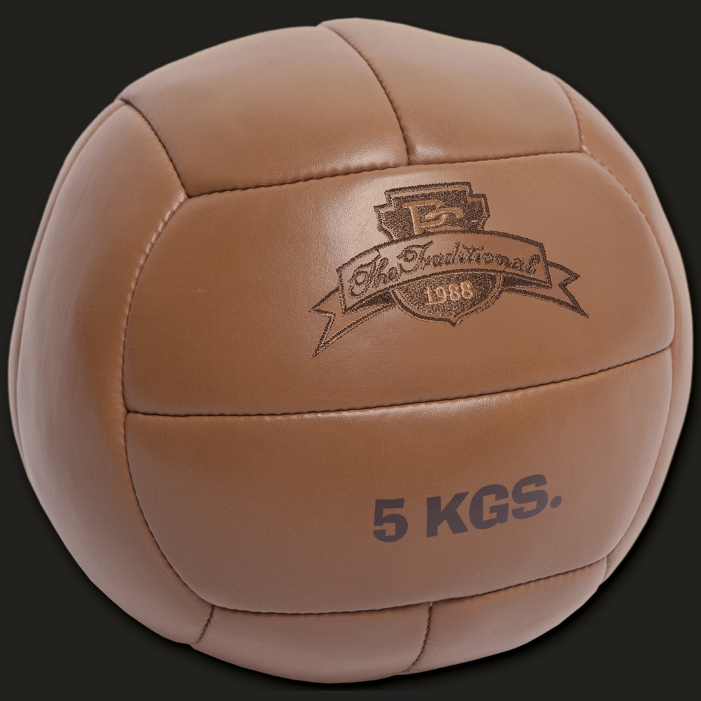 Paffen Sport Medizinball Traditional Leder, 5kg