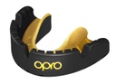Opro Mundschutz Gold Braces, Schwarz-Gold