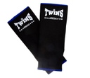 Twins Fußbandagen, Schwarz-Blau