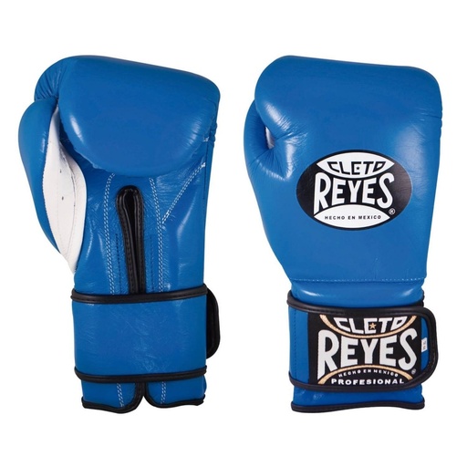 Cleto Reyes Boxing Gloves Training Velcro, Blue