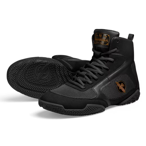 Hayabusa Boxschuhe Pro, Schwarz
