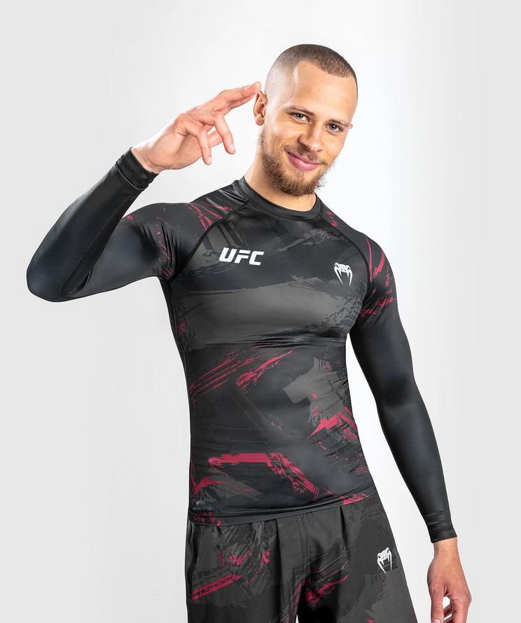 Venum Rash Guard UFC Authentic Fight Week 2.0 Performance, langarm