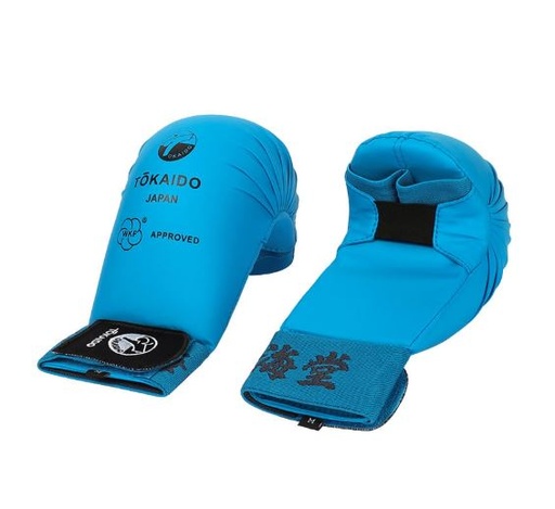 Tokaido Faustschutz Karate Kanji WKF, Blau