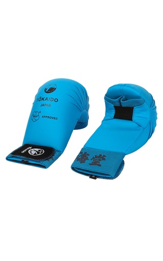 Tokaido Faustschutz Karate Kanji WKF, Blue