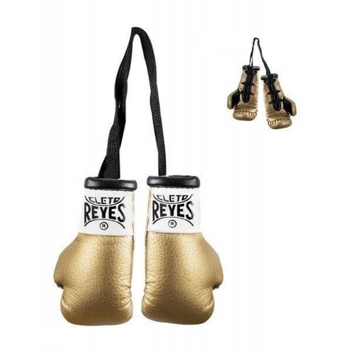 [CA011D-GO] Cleto Reyes Mini Boxing Gloves, Gold