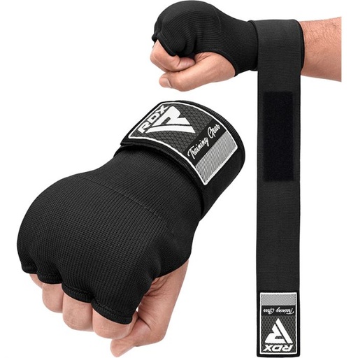 RDX Innenhandschuhe Gel, Schwarz