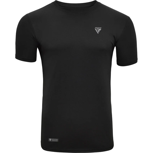 RDX T-Shirt Dry Fit T2, Schwarz