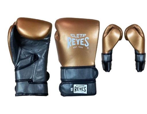 Cleto Reyes Boxhandschuhe Hero Double Strap, Kupfer