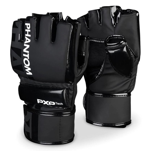 Phantom MMA Training Handschuhe Apex Hybrid, Schwarz
