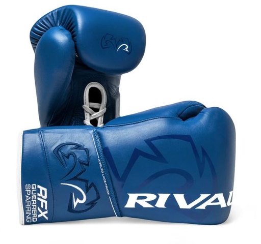 Rival Boxing Gloves RFX-Guerrero Sparring HDE-F Laces, Blue