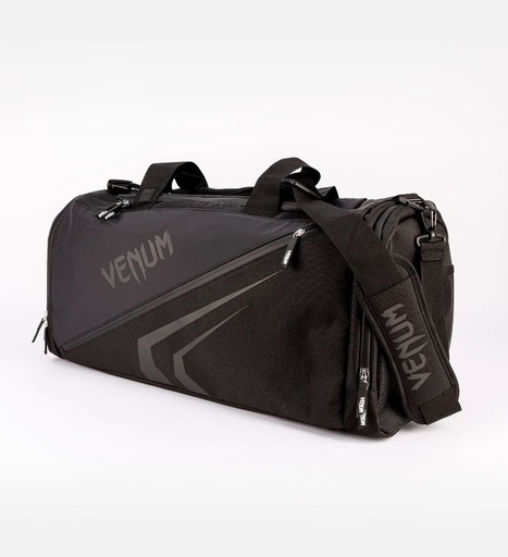 [VENUM-03830-114-S-S] Venum Gym Bag Trainer Lite Evo, Black-Black