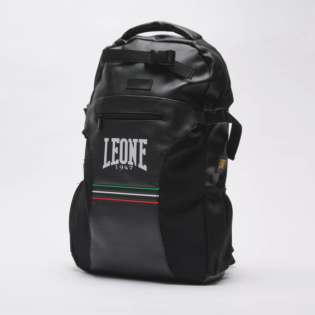 SALE 27 Leone Rucksack Flag, Schwarz
