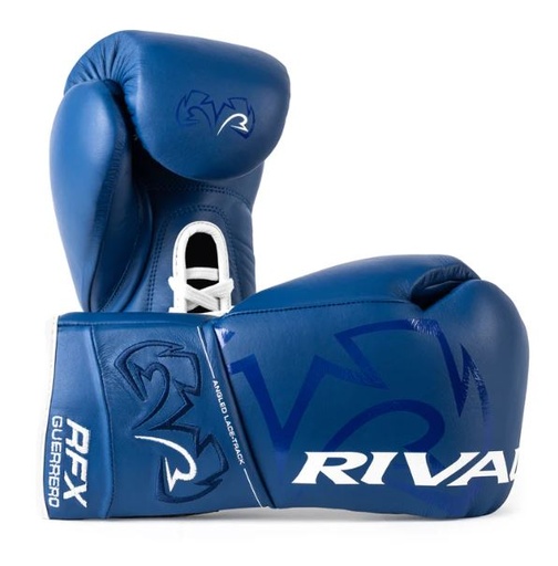 Rival Boxing Gloves RFX-Guerrero Pro Fight HDE-F Laces, Blue