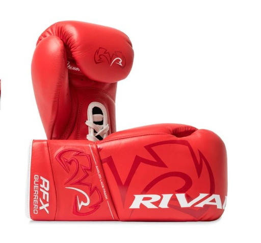 Rival Boxing Gloves RFX-Guerrero Pro Fight SF-H Laces, Red