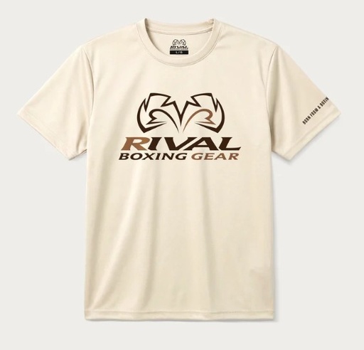 Rival T-Shirt Corpo mit Spandex, Elfenbeinweiß