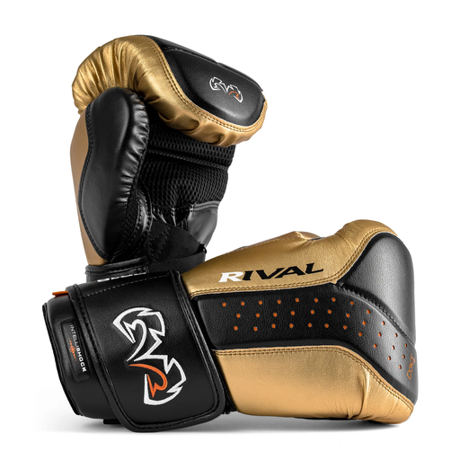 Rival Bag Gloves RB10 Intelli-Shock, Gold
