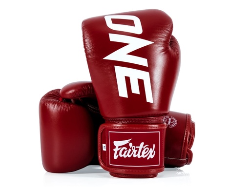 Fairtex Boxing Gloves X ONE Championship, Red