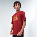 Rival T-Shirt Corpo with Spandex, Red