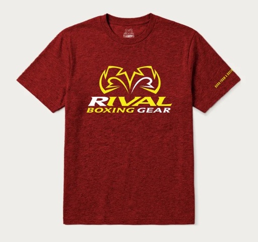 Rival T-Shirt Corpo mit Spandex, Rot