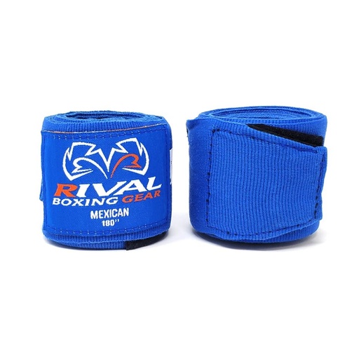 [RHWM-Blue-210-B-5-5] Rival Hand Wraps Mexican 5.5m, Blue